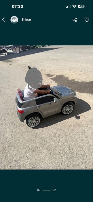 Продается почти новая детская электромашина BMW6