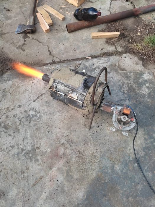 Turbina cu parlitoare porc