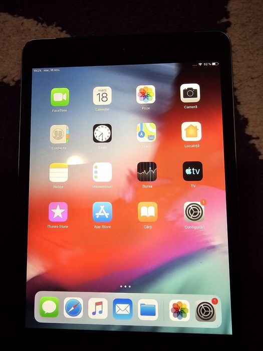 Tableta Apple Ipad mini 2 cu Sim 32Gb perfect funcțională