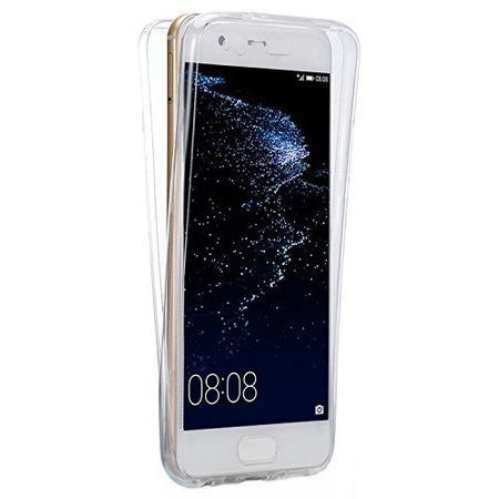 Husa Full TPU 360° (fata + spate) pentru Huawei P10 Plus, Transparent