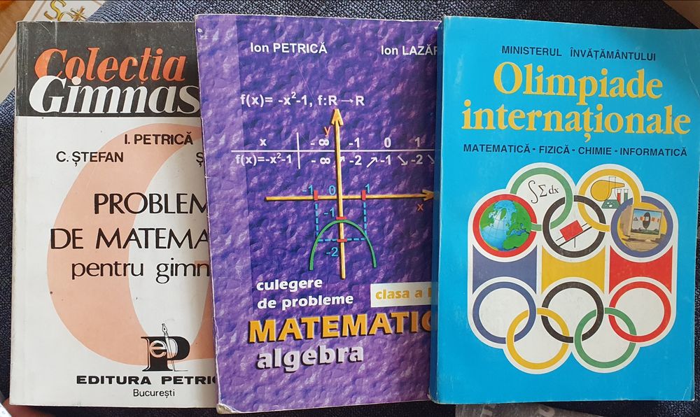 Set carti matematica fizica chimie informatica