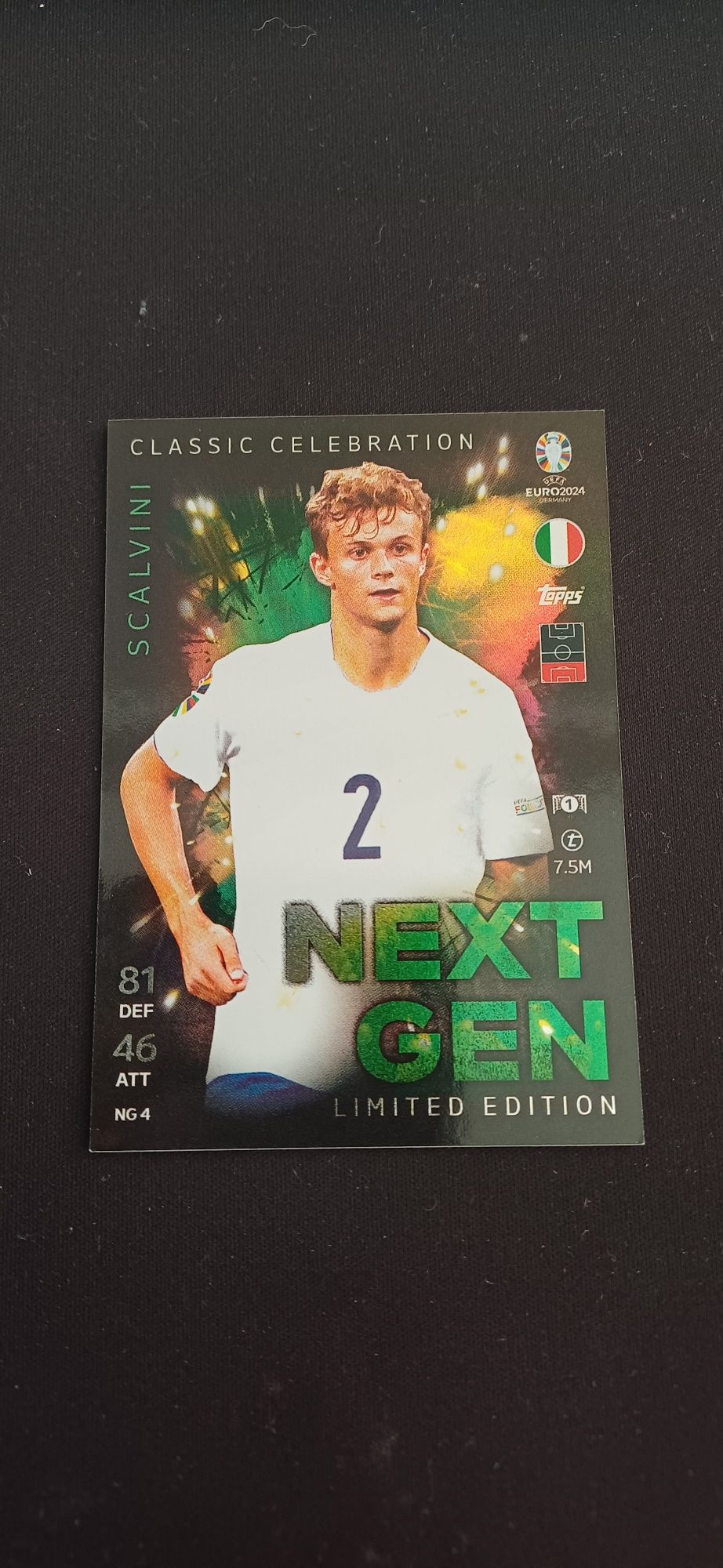 ,,Next gen" Limited edition Match Attax Euro 2024 пълен комплект