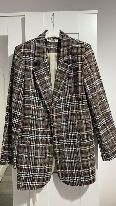 Пиджак клечатый