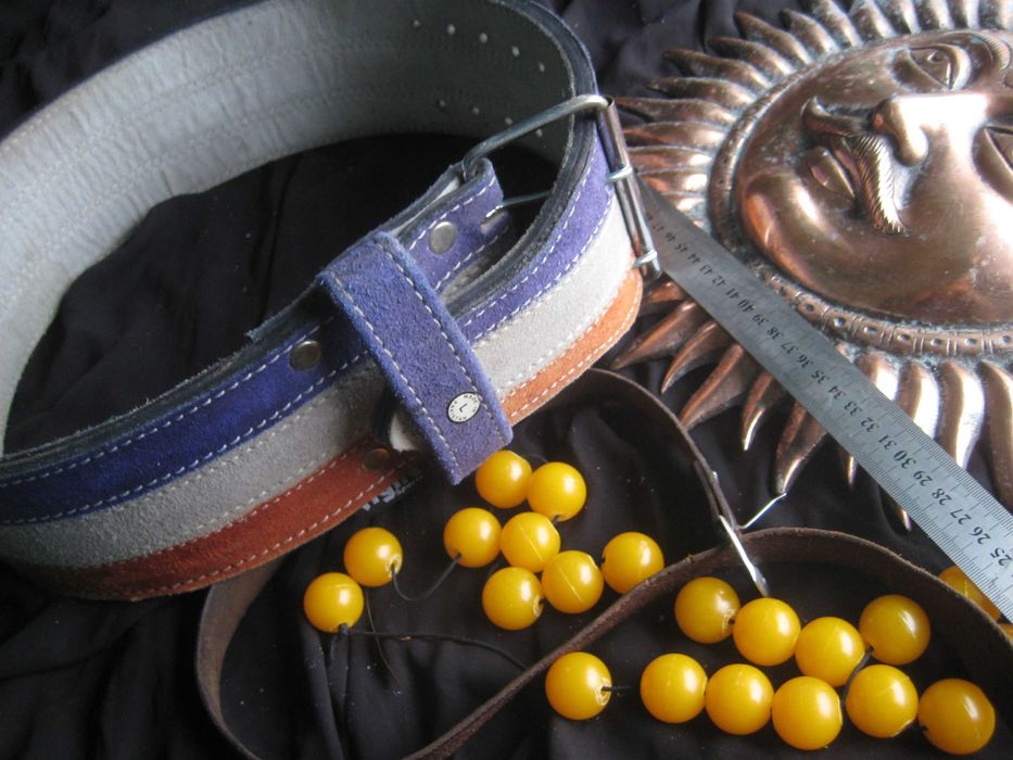 Пояс для тяжеловесов для поддержания спины позвоночника 1,20 см длина