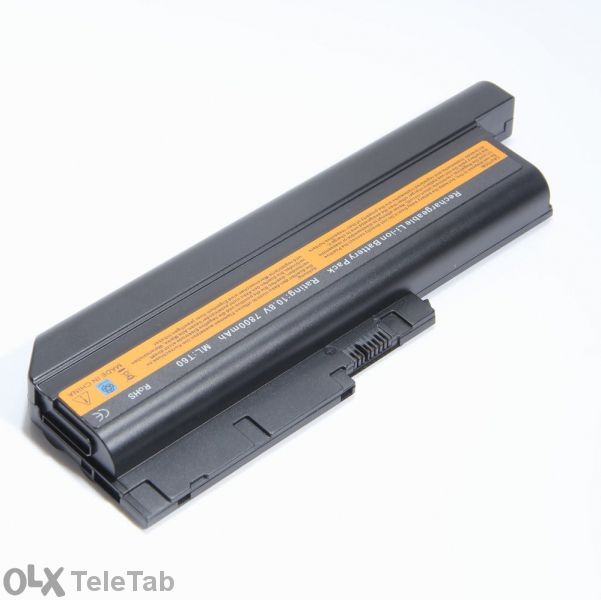 Подсилена Батерия 7800mah за лаптоп Ibm / Lenovo T60, T60p, T61, R60,