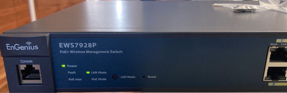Switch ENGENIUS EWS7928P 24-Port Managed Gigabit POE