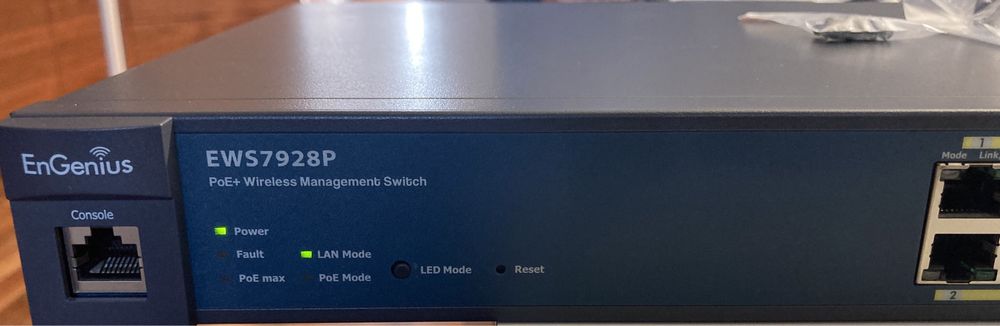 Switch ENGENIUS EWS7928P 24-Port Managed Gigabit POE