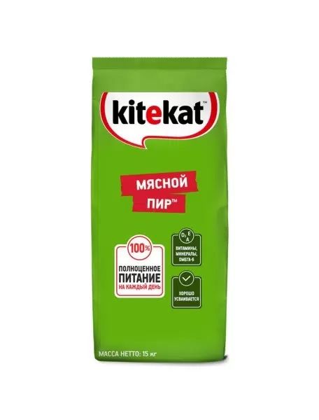 Kitekat “Мясной Пир» с бесплатной доставкой
