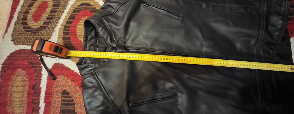 Geaca de piele moto noua.