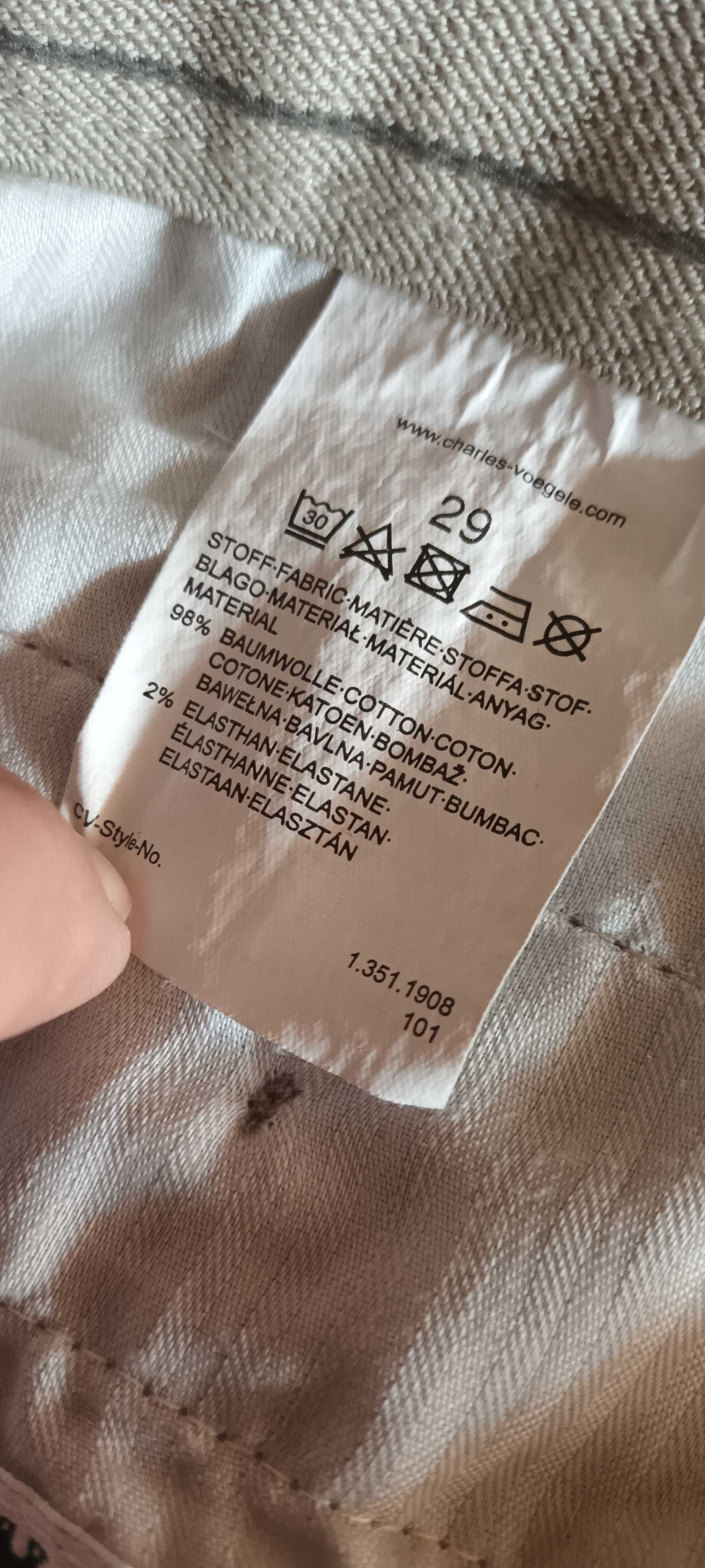 Нов голям сив дънков панталон