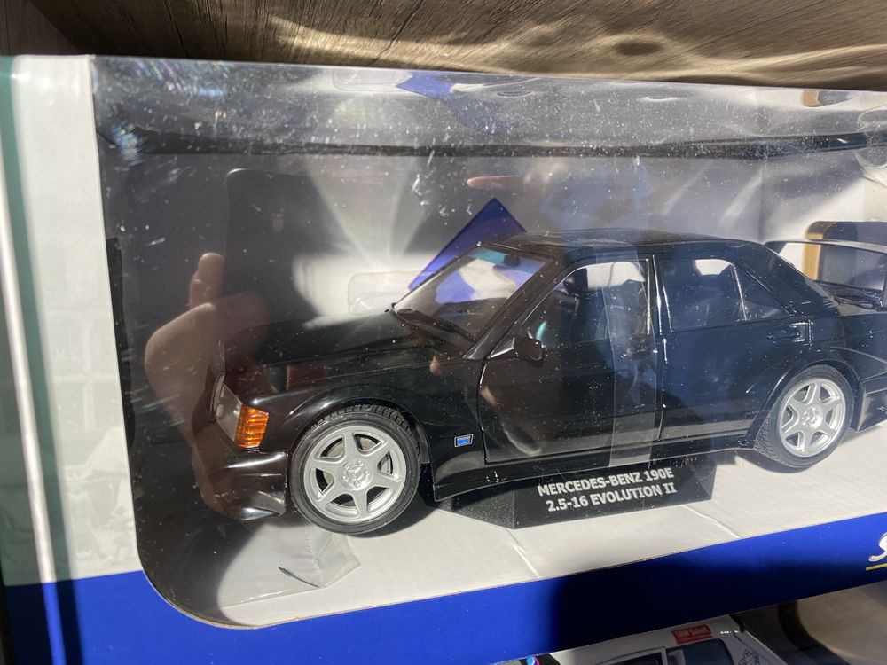 SOLIDO MERCEDES BENZ 190E EVO II 1990 machetă auto metalică sc 1:18