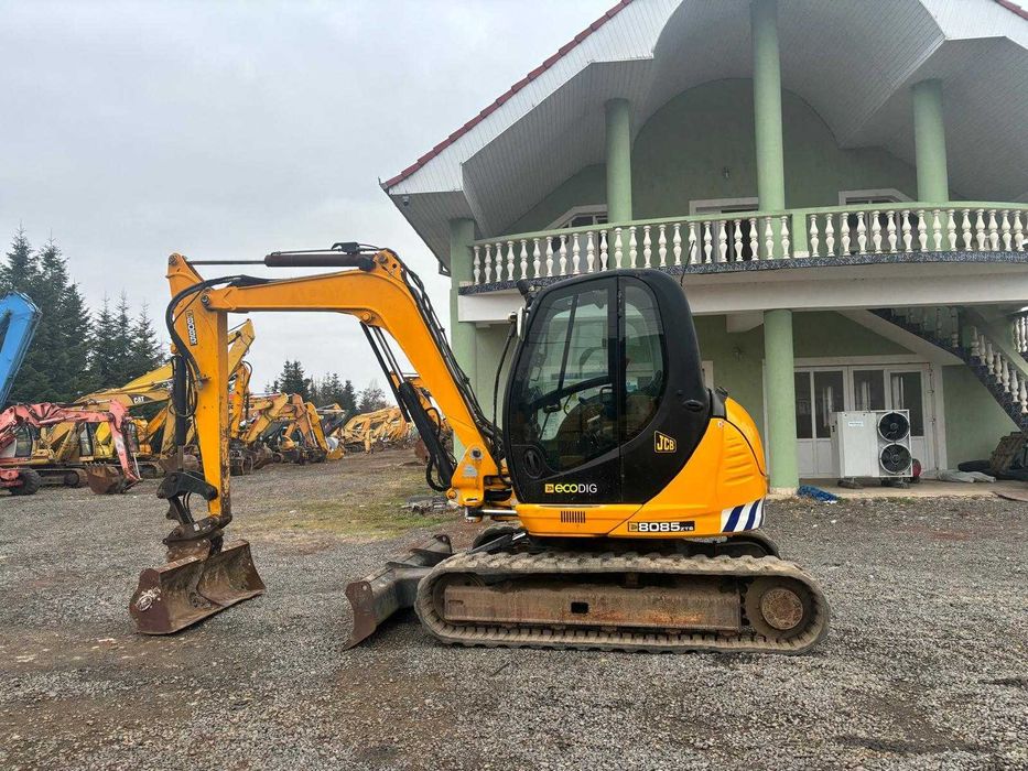 Miniexcavator JCB 8085ZTS , 8,5 tone , 2012