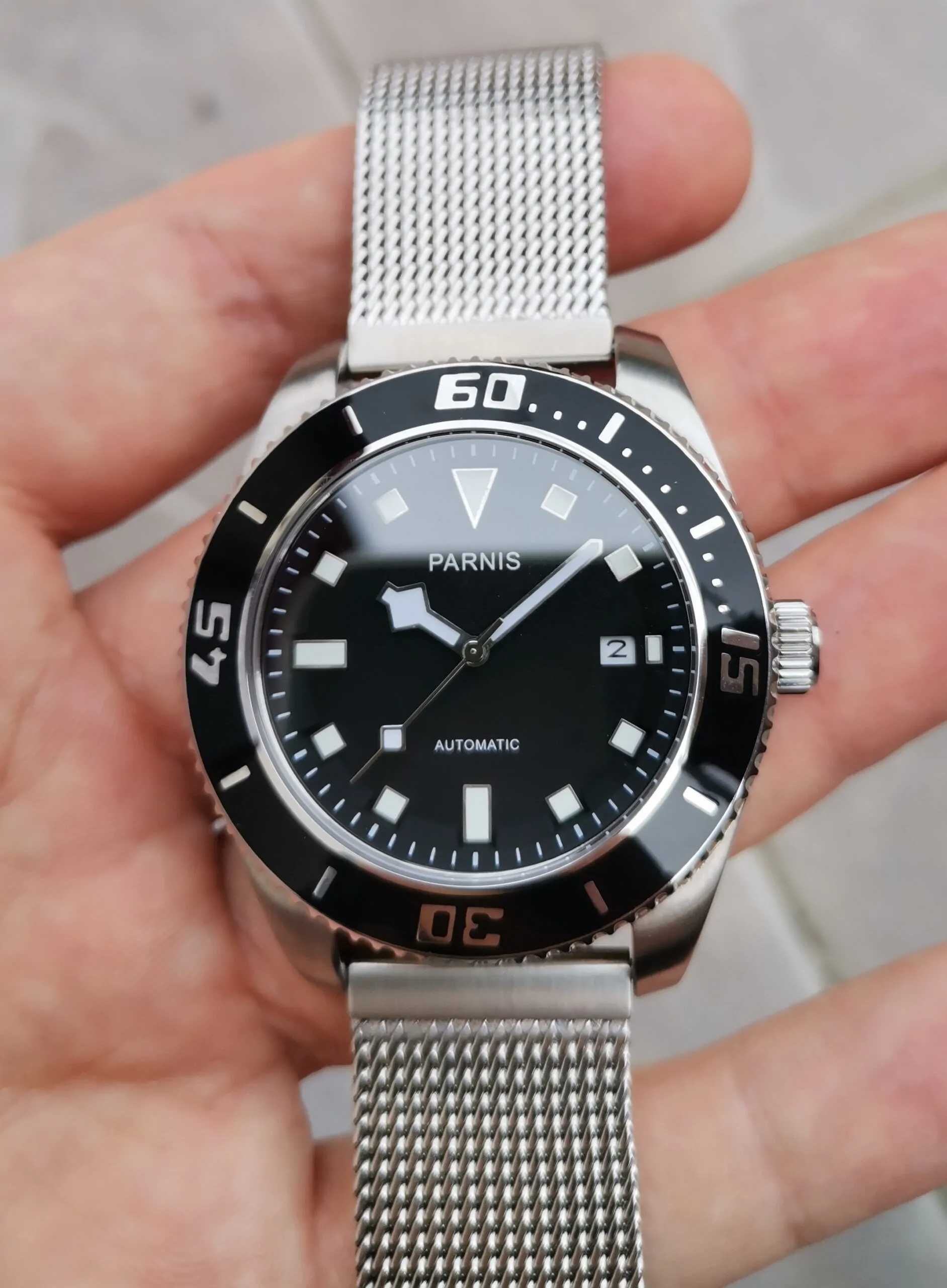 Parnis Automatic japonez 43 mm