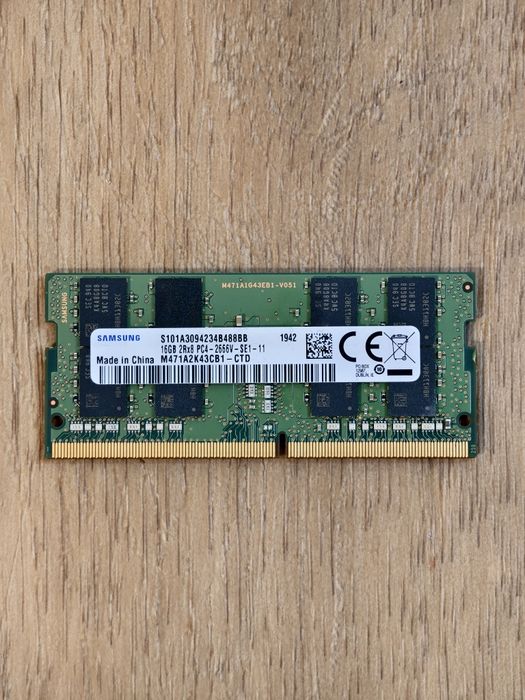 Samsung 16gb DDR4 2666 laptop