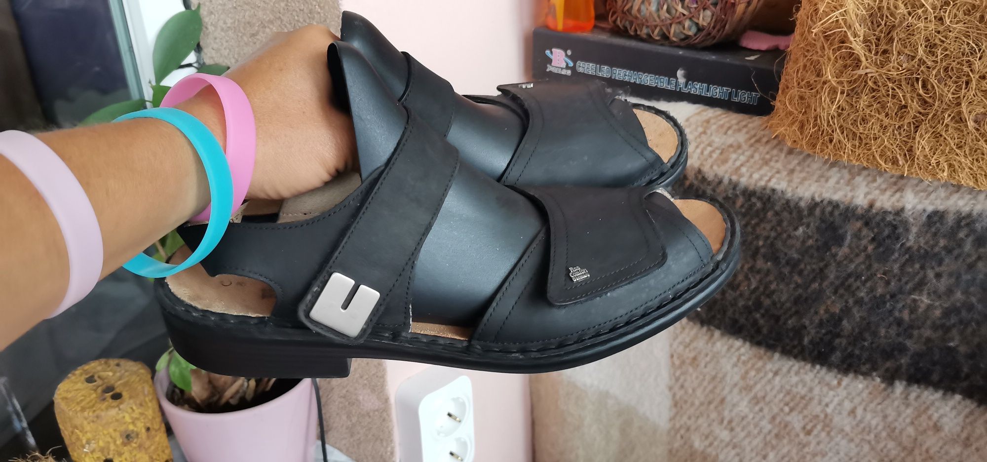 Сандали Finn Comfort Germany 41 н.естествена кожа