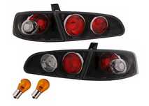 Set stopuri spate tuning lampa Seat Ibiza 02.2002-05.2006 BestAutoVest partea Dreapta+Stanga, transparent+negru