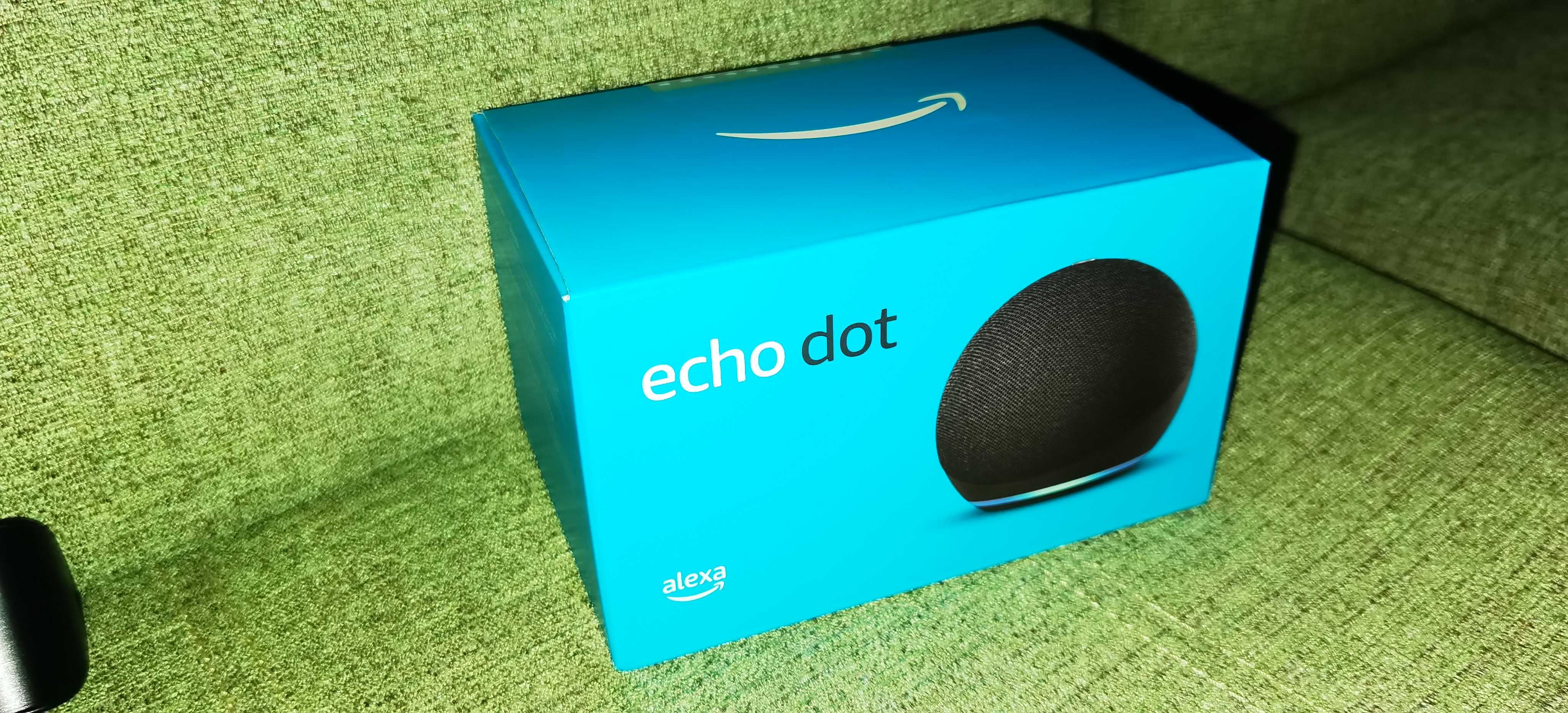 Boxa inteligenta Amazon Echo Dot 4, Control Voce Alexa, Wi-Fi, Bluet.