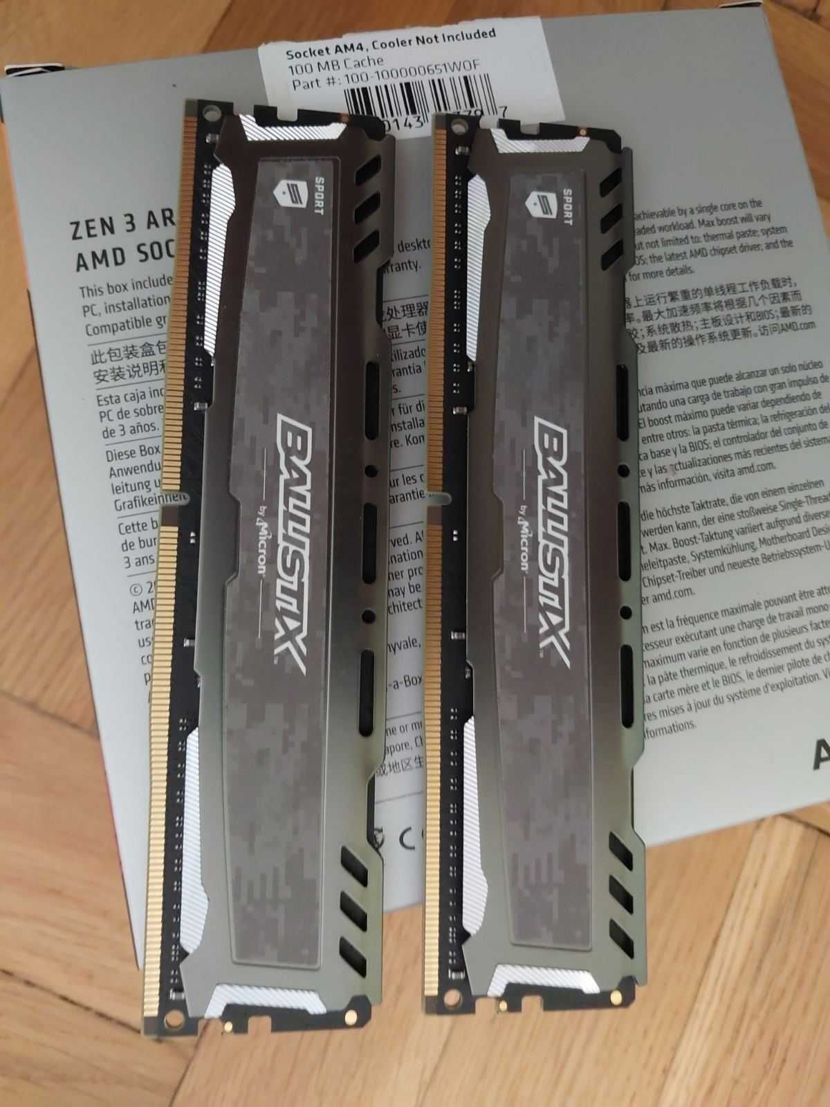 32GB DDR4 3000Mhz Crucial BallistiX