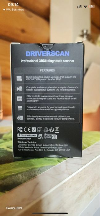 MUCAR мультимарочный автосканер Driverscan