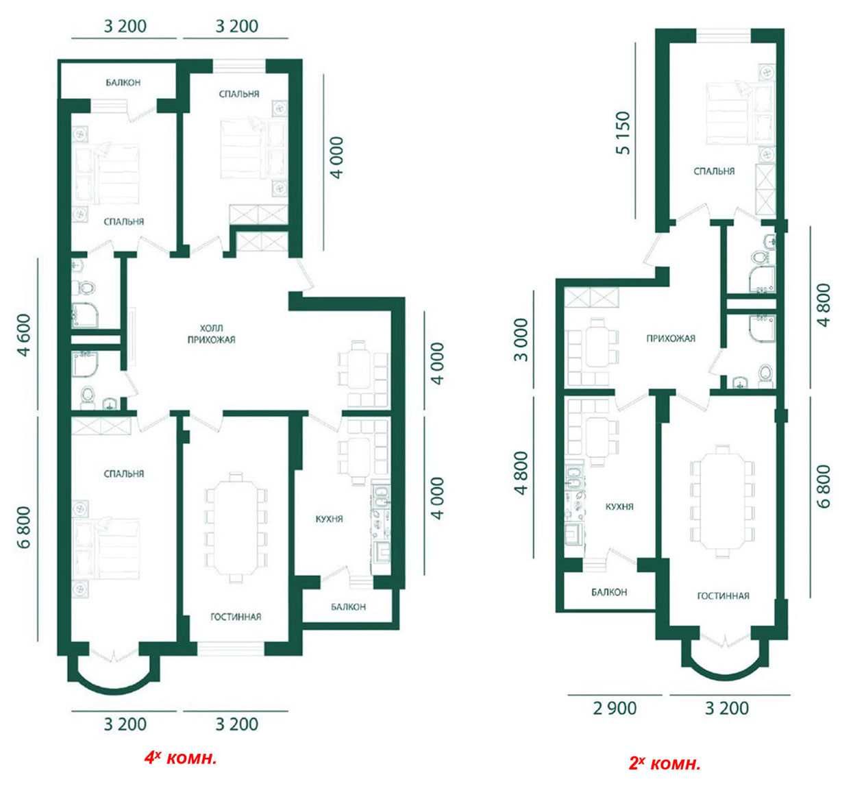 Продаётся квартира в элитном ЖК «Kamron Palace» (6 ком., 222 кв.м)