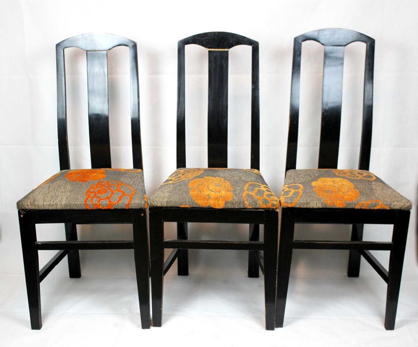 Дървен трапезен стол