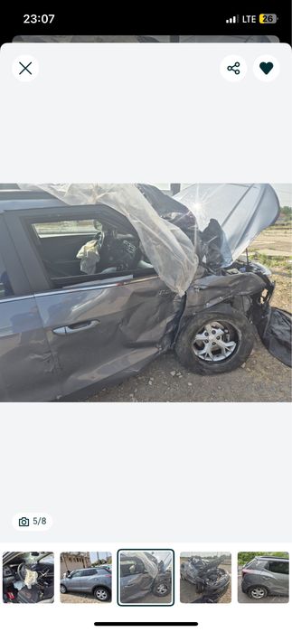 Sangyong Tivoli 2022 1.5 automata 4x4 avariata