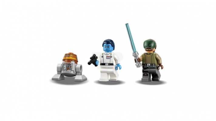 Lego STAR WARS Rebels - 75170 : The Phantom - Admiral THRAWN + KANAN