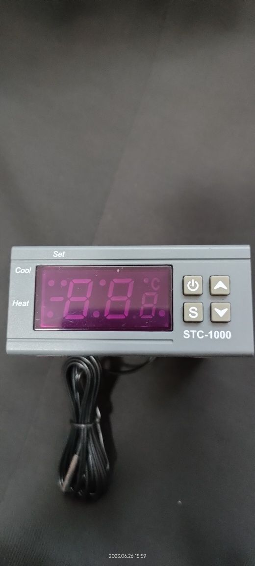Контроллер температуры датчик температуры STC-1000
