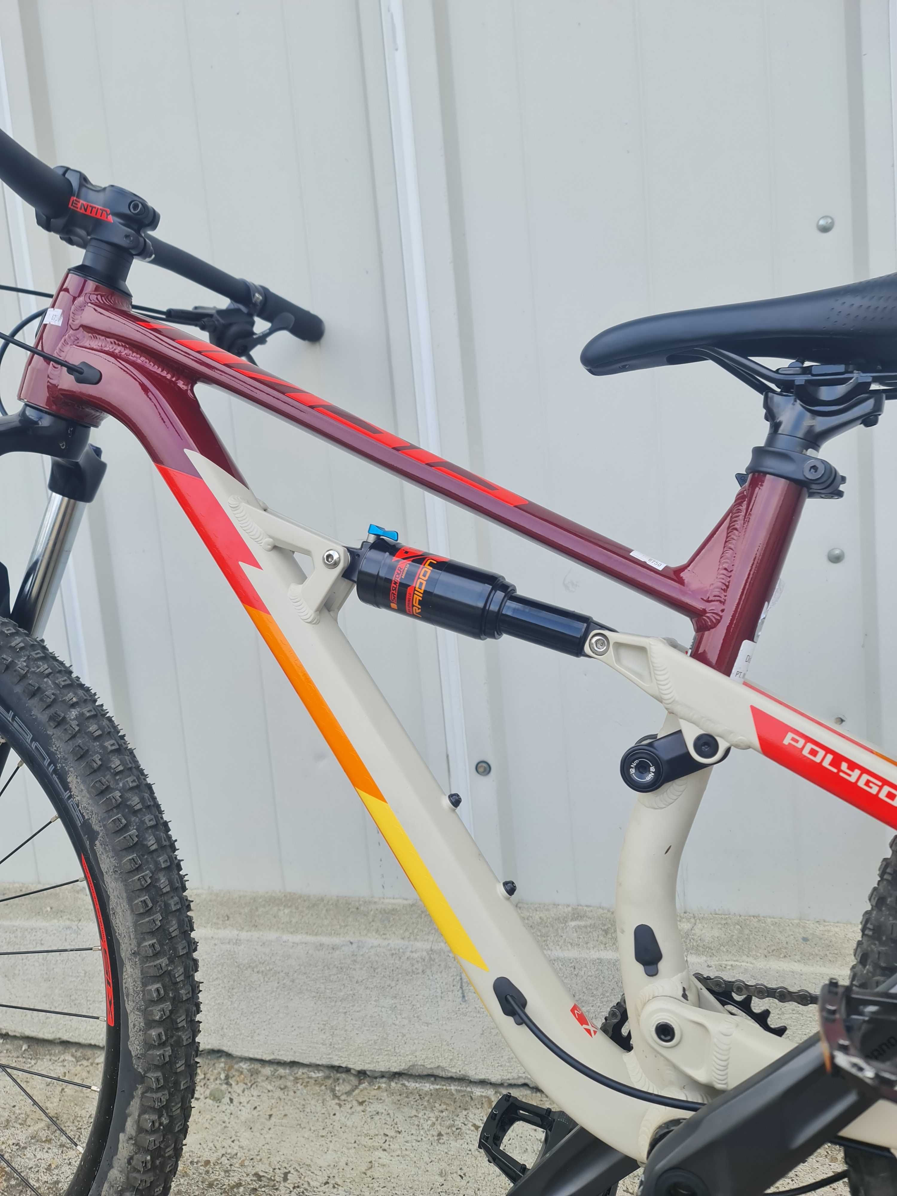 Bicicleta Polygon noua suspensie full + armura full