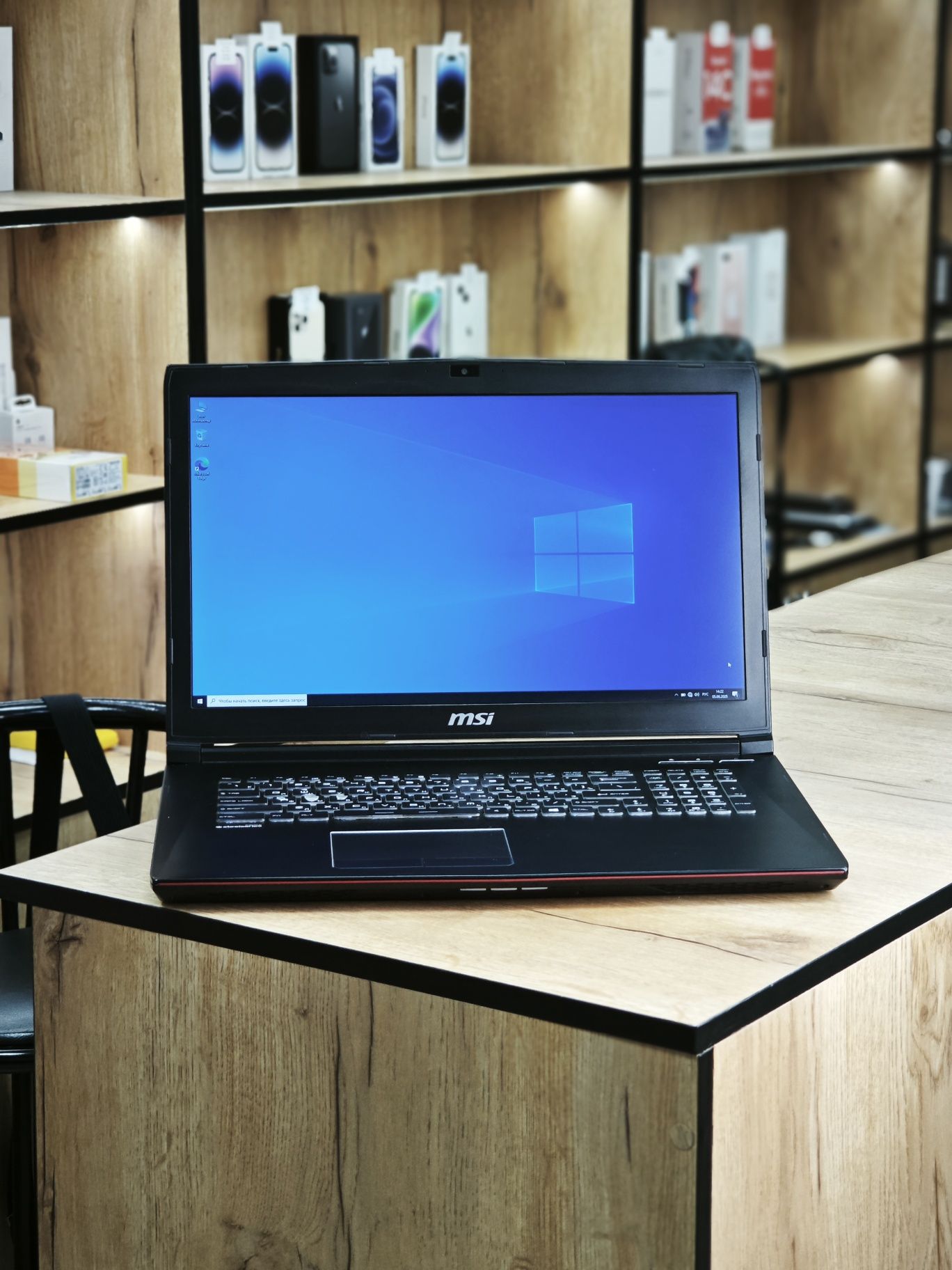 Ноутбук MSi | Core i7 7gen | 16гб ОЗУ | Nvidia GTX 1050 | Экран 17'6
