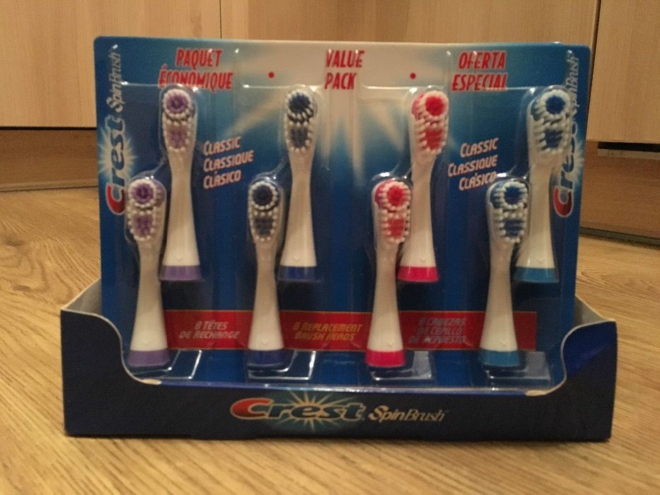 Глави за четки за зъби Crest spin brush