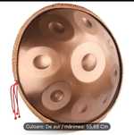Tobă manuală cu 9 note în tonalitatea Re minor, cu diametrul de 22inch
