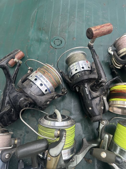 Mulinete de crap shimano ,okuma