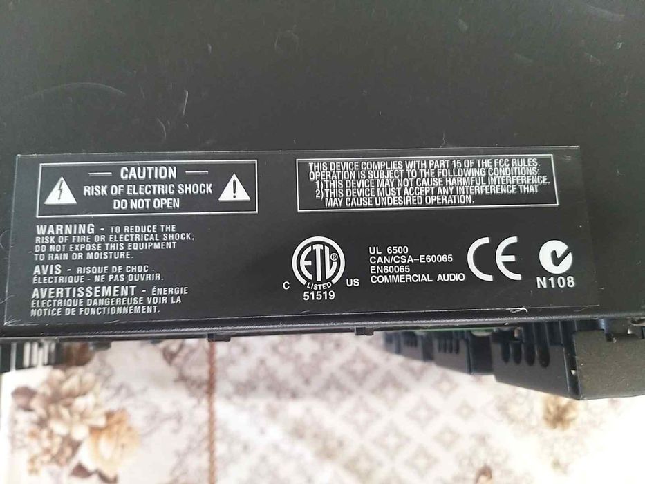 Усилватели Crown CTs1200