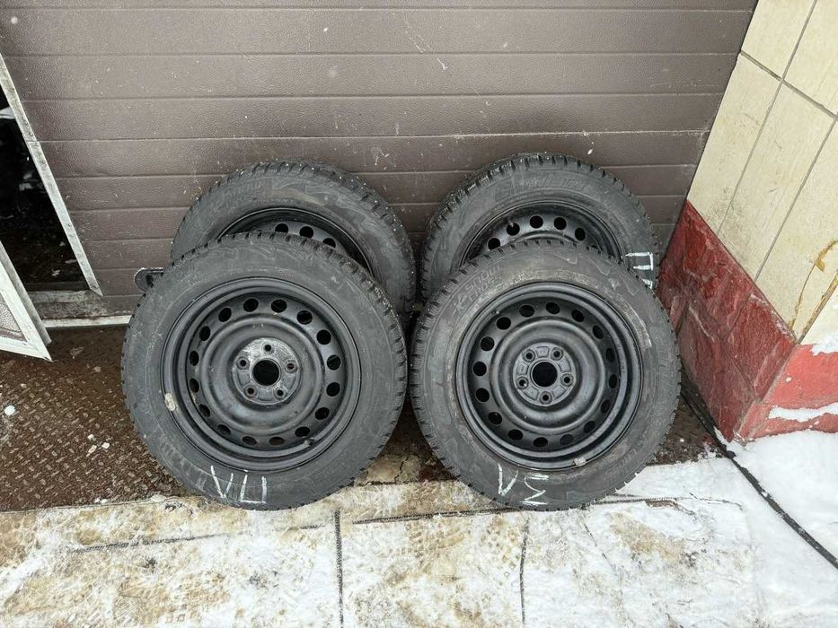 Железные диски R16 (5 114, 3) с шинами р16