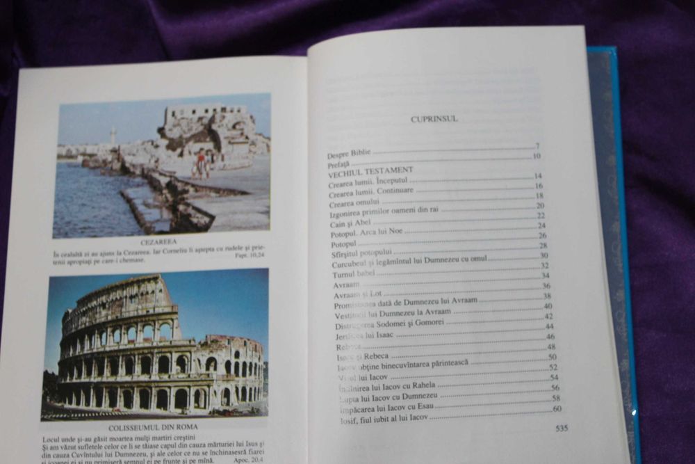 lot 2 carti Biblila pentru copii 542 pag Biblia mea cu ilustratii