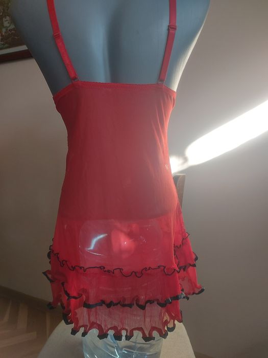 Секси дантелена нощница нова, с етикет, размер M - XL