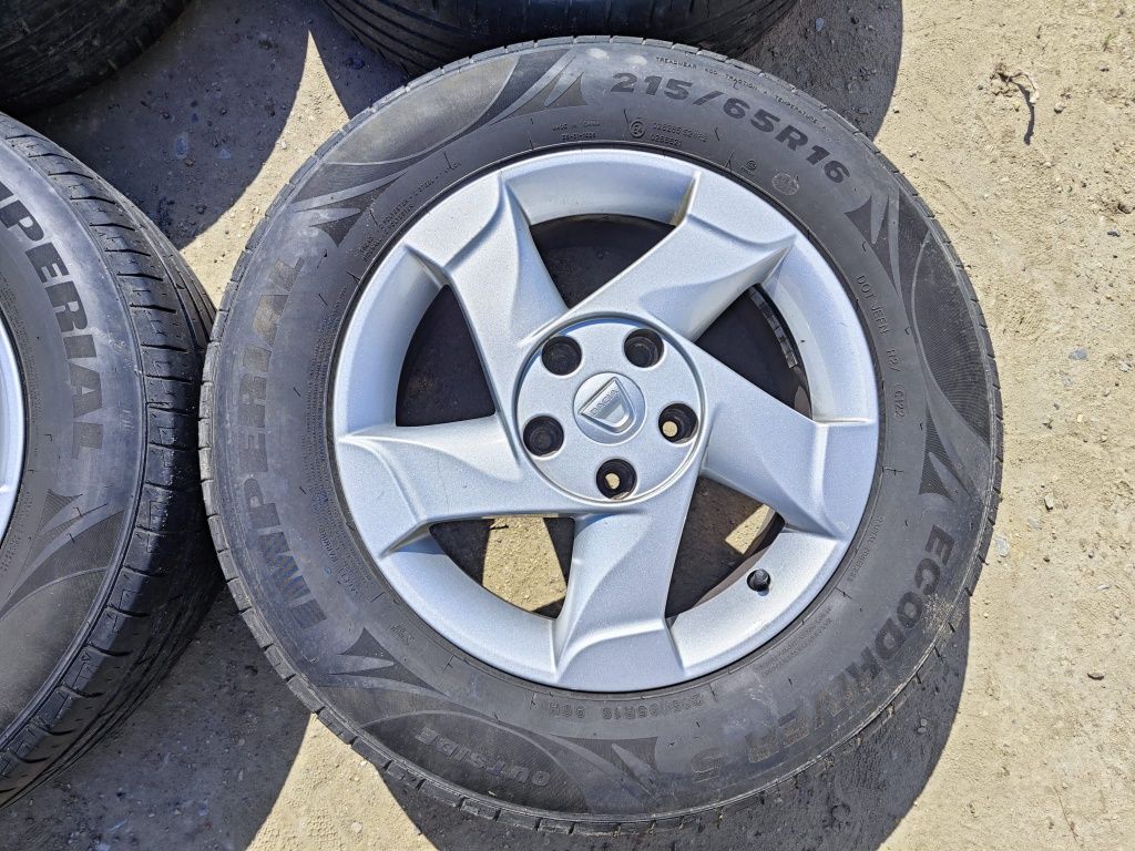 4x Jante Originale din Aluminiu de Dacia Duster pe 16"