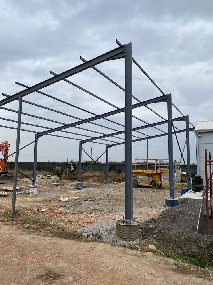 Vand hale structuri metalice 12x20x4h