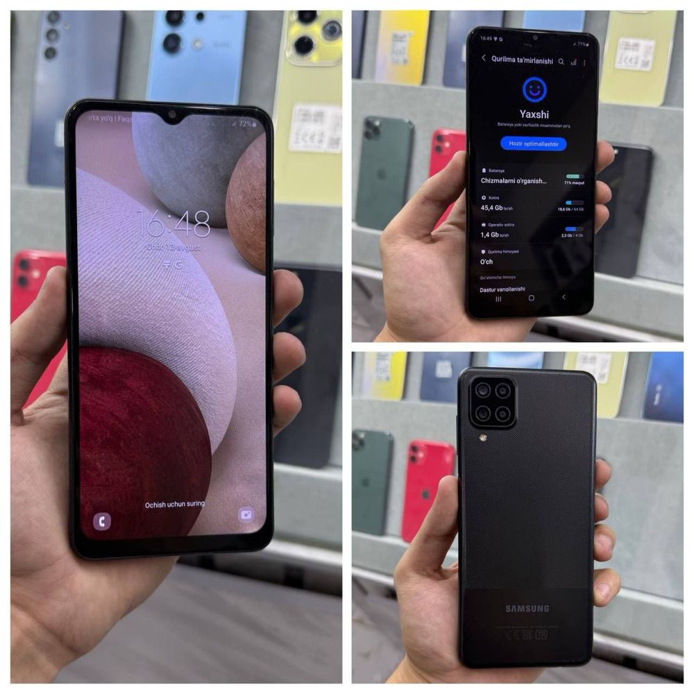 Samsung A12  4/64gb ideal