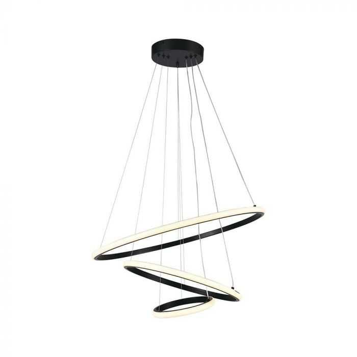 LED Полилей Черен / Златист или Бял цвят 32W 3000k