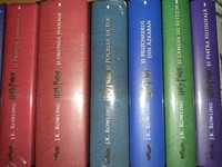 Set Complet Harry Potter ( 8 vol, 2 statuete, 1 cana plus cadou)- NOI.