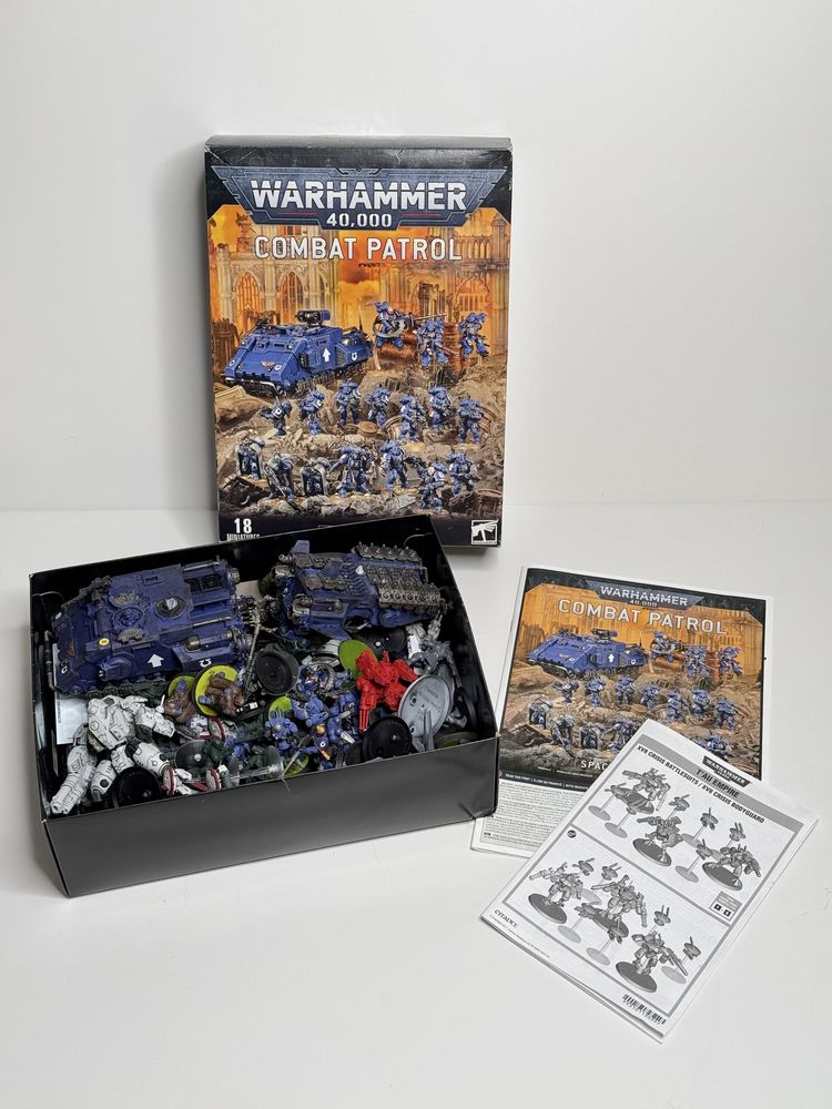 WARHAMMER игры и CITADEL краски с инструментами