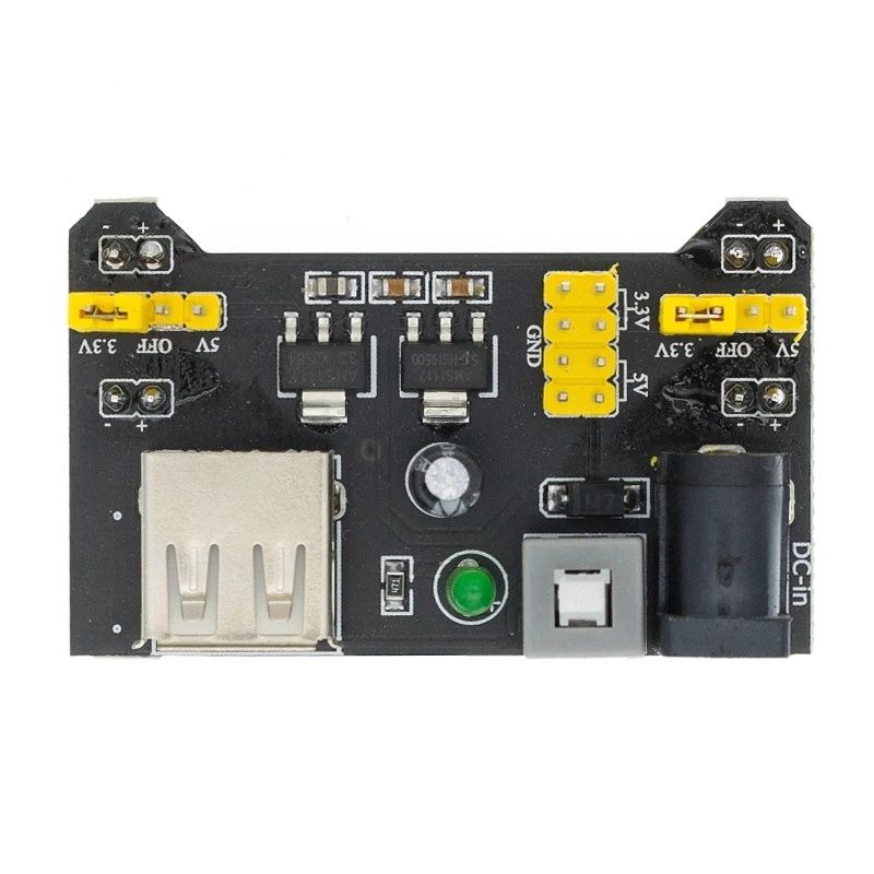 sursa breadboard Arduino senzori ultrasonic