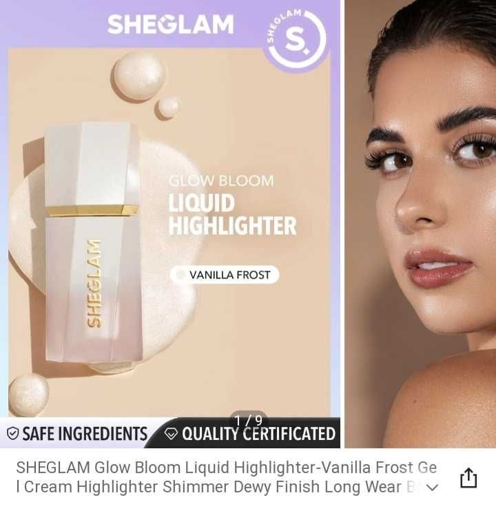 Vând iluminator lichid Sheglam!