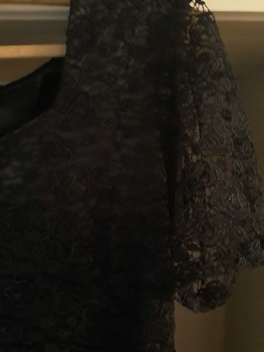Rochie din dantela neagra marimea 50 - 52