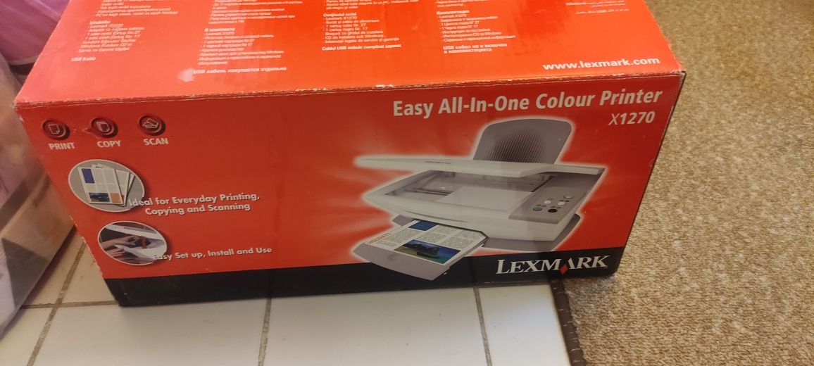 Принтер мастиленоструен Lexmark x1270