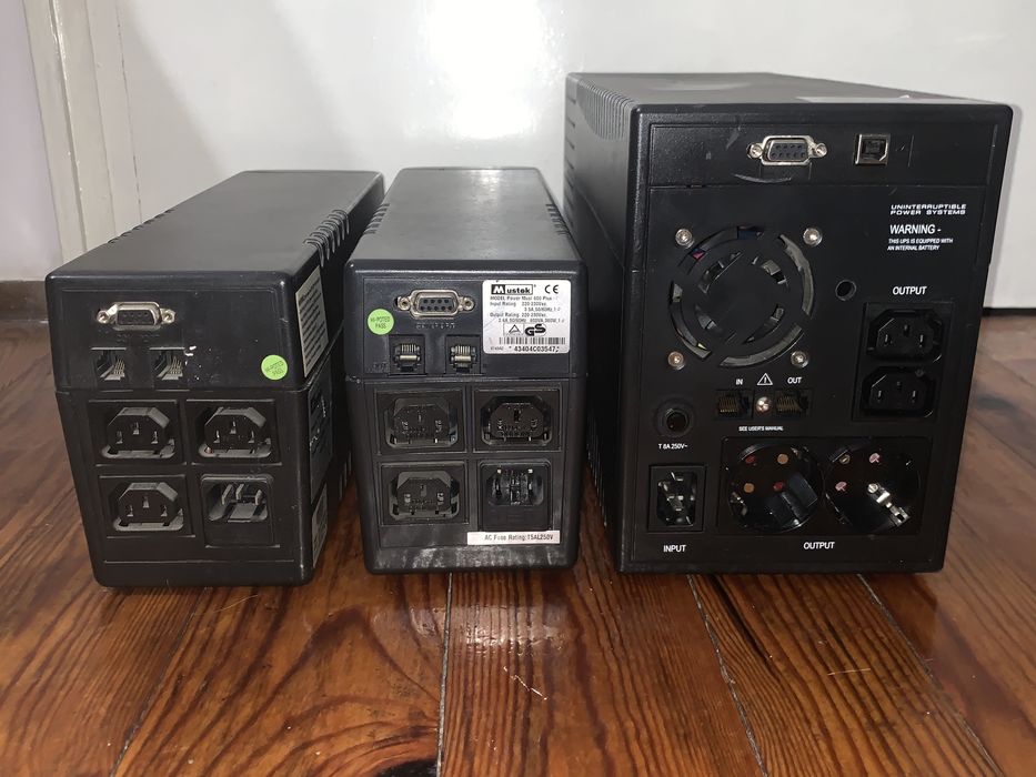 UPS PowerMust 600VA и 400VA