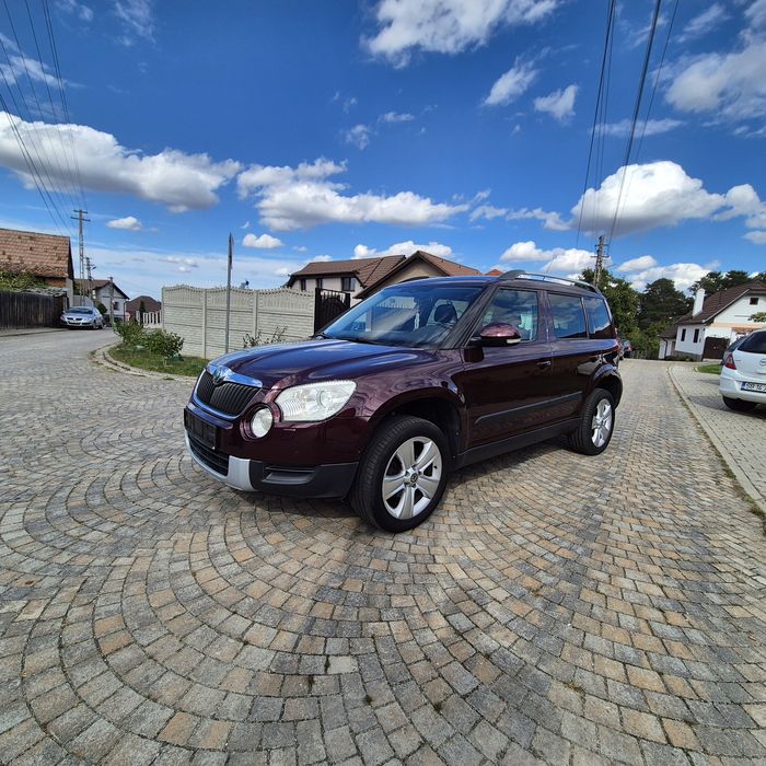 Skoda Yeti ,diesel ,4x4 ,bixenon,140 CP,euro 5,Garantie,2011, pret Fix