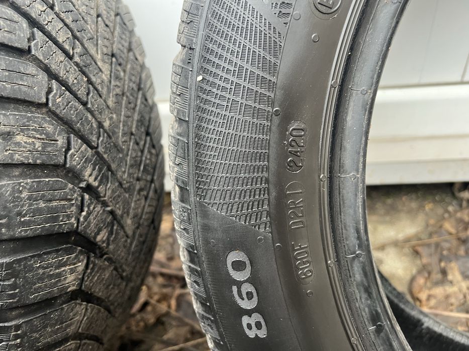 4 бр. Зимни гуми continental и 4 бр. Зимни barum polaris 5 245/40-18